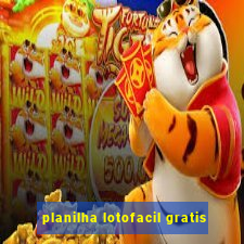 planilha lotofacil gratis